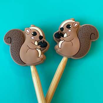 Squirrel Needle Point Protectors