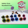 Safety Eyes Starburst Iris - 11mm Blue (2 pairs)
