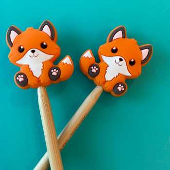 Kawaii Fox Needle Point Protectors