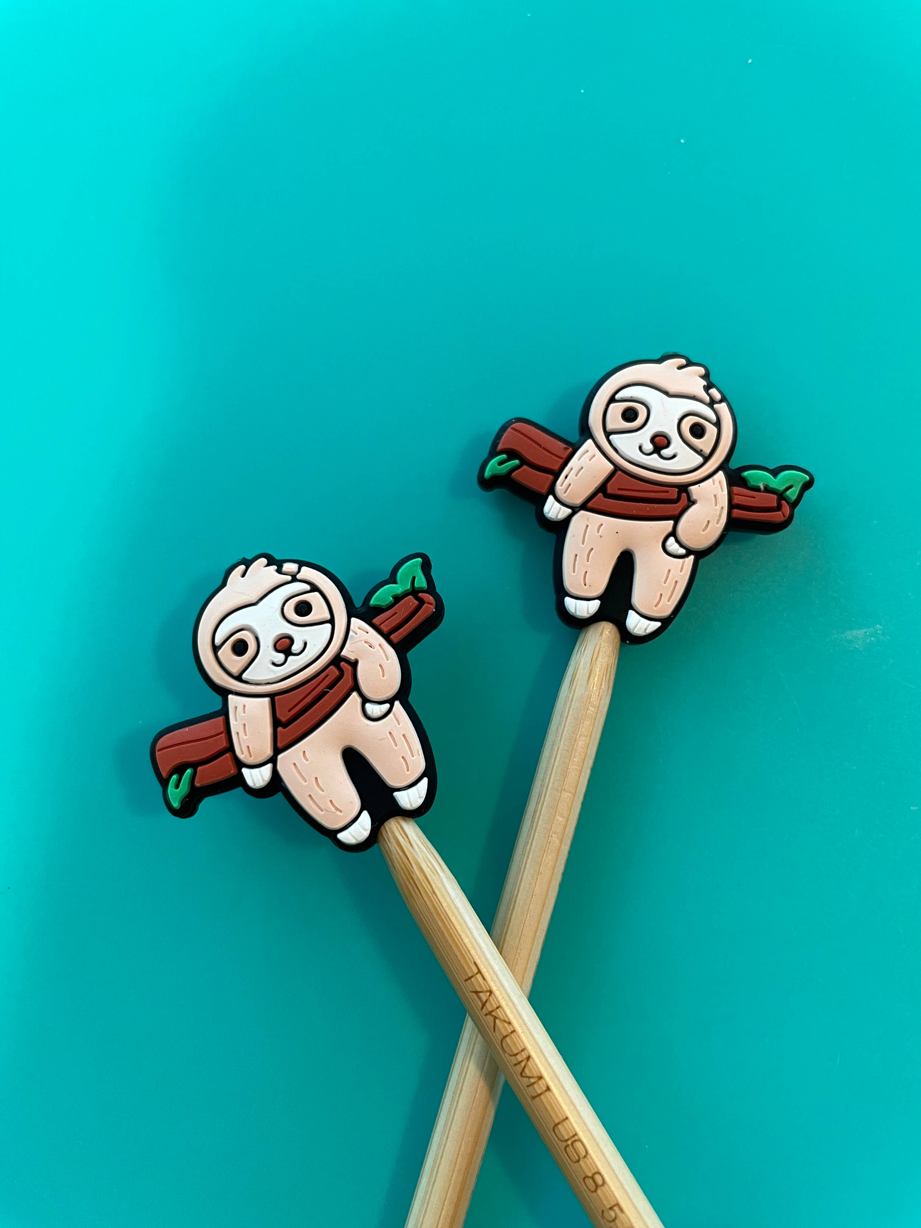 Kawaii Sloth Needle Point Protectors