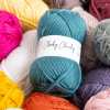 Cheeky Chunky Yarn 100g Ball - Baby Blue