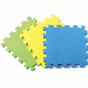 KnitPro Blocking Mats (Pack of 9) Blue and Green
