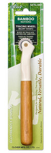 Clover Bamboo Tracing Wheel (Blunt)