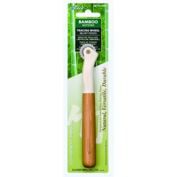 Clover Bamboo Tracing Wheel (Serrated)