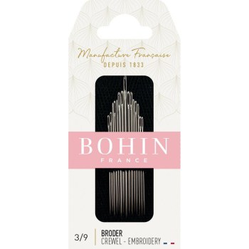 Bohin Crewel Embroidery Needles-Size 3/9