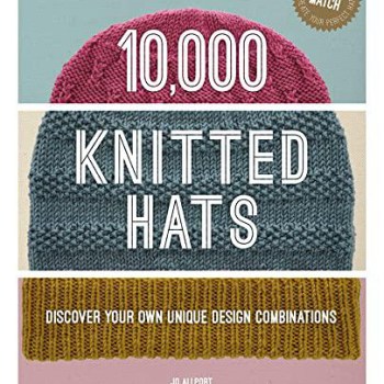 10,000 Knitted Hats - by Jo Allport (Spiral Bound)