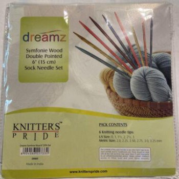 KnitPro Dreamz 6” Double Pointed Needles (0-3)
