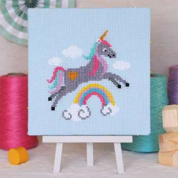 Sparkle Unicorn - Junior Cross Stitch Kit