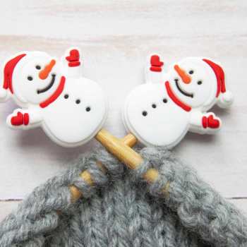 Snowman | Stitch Stoppers Knitting Notions Markers Knitting