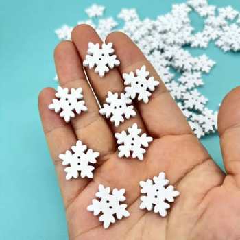 Snowflake Buttons