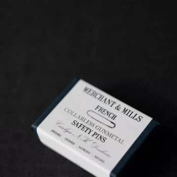 Gun Metal French Safety Pins