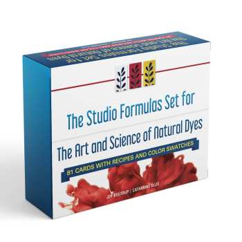The Studio Formulas Set for The Art & Science of Natural Dye