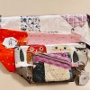 Marjorie's Scrap Bag Zipper Bags - Small Open Wide Pouch