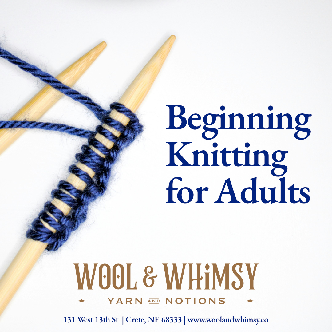 Beginning Knitting for Adults Class