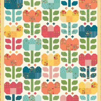 First Blooms Tulip Festival Quilt Kit