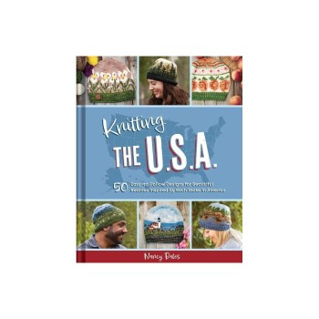 Knitting the U.S.A. - by Nancy Bates (Hardcover)