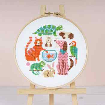 Playful Pets - Cross Stitch Kit