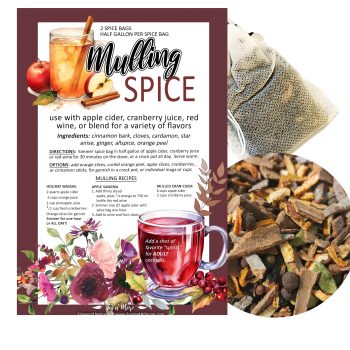 Mulling Spice Simmering Bags